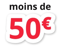 moins de 50€