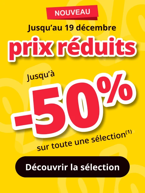 Profitez de nos prix réduits